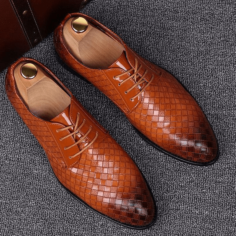 Dima Heren Schoenen | Formele Leren Veterschoenen, Elegant en Comfortabel 3