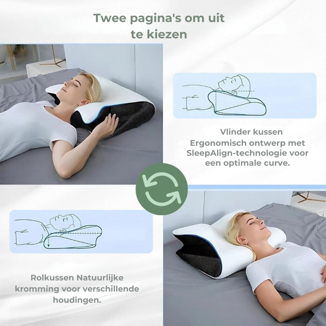 Orthopedisch Kussen voor Rugsteun en nekondersteuning