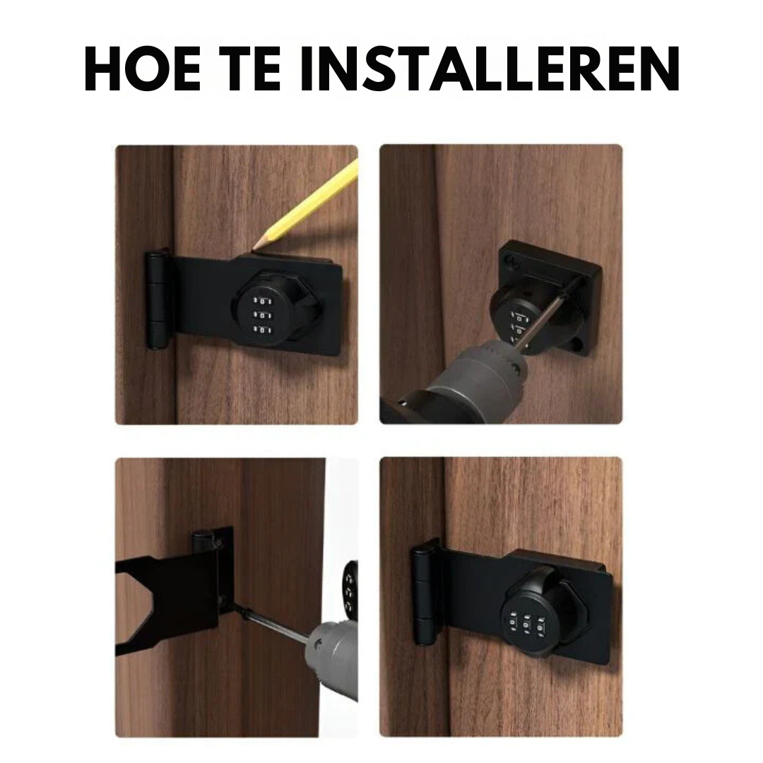 Digitale Cijferslot Met Code Ingebouwd