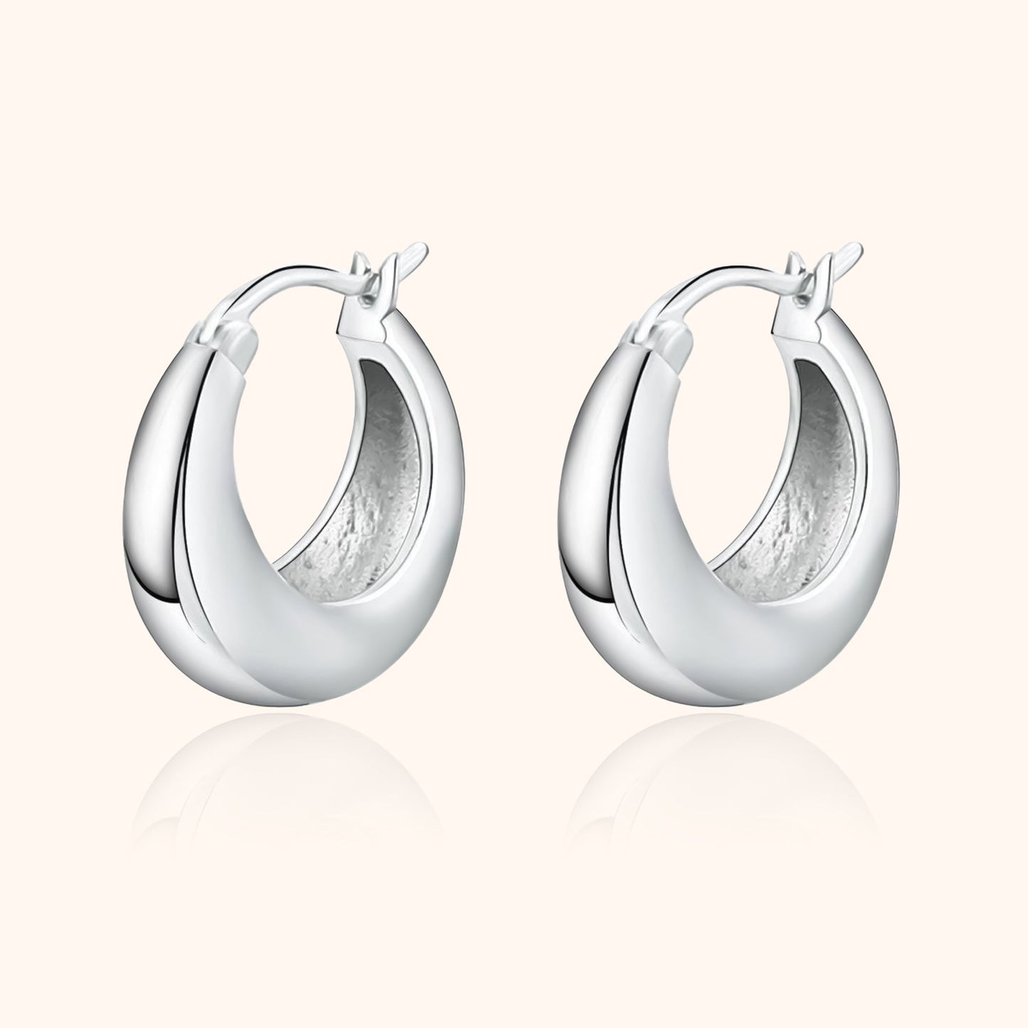 Klassieke Oorringen Isolde Elegante Design