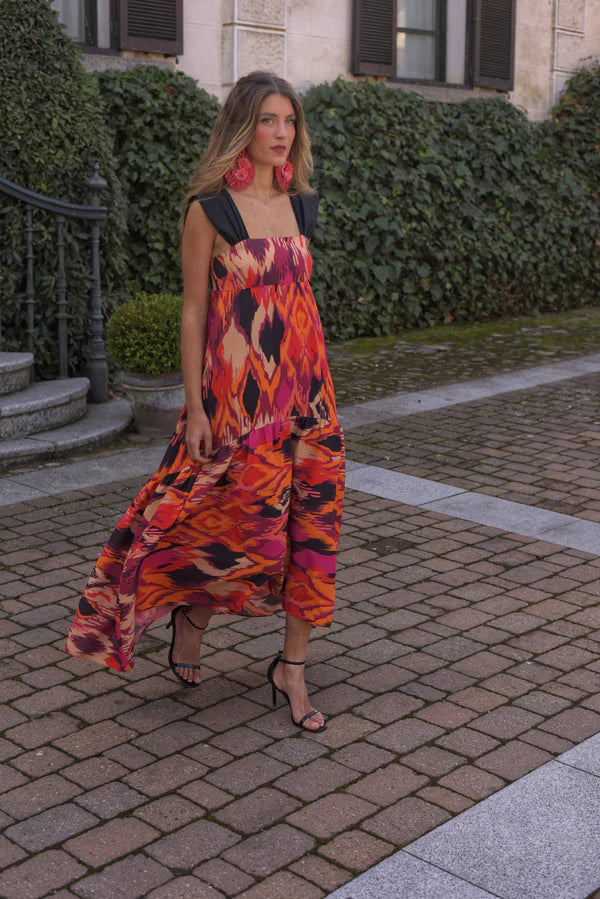Dames Maxi-jurk Lichtgewicht Zwierig Romantische Stijl