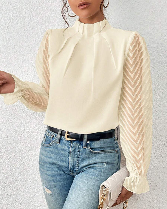 Vrouwelijke Elegante Boaz Blouse
