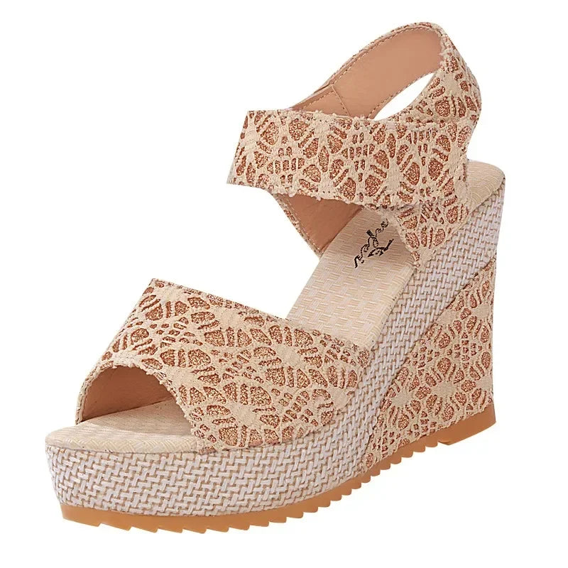 Aurora Super Hoge Hak Feest Sandalen