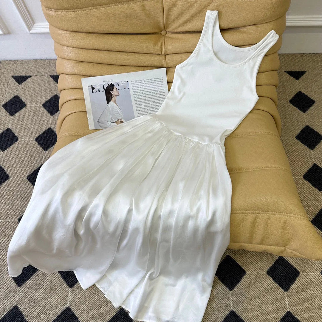 BellaSoma Elegante Zomerjurk Met Tailleband