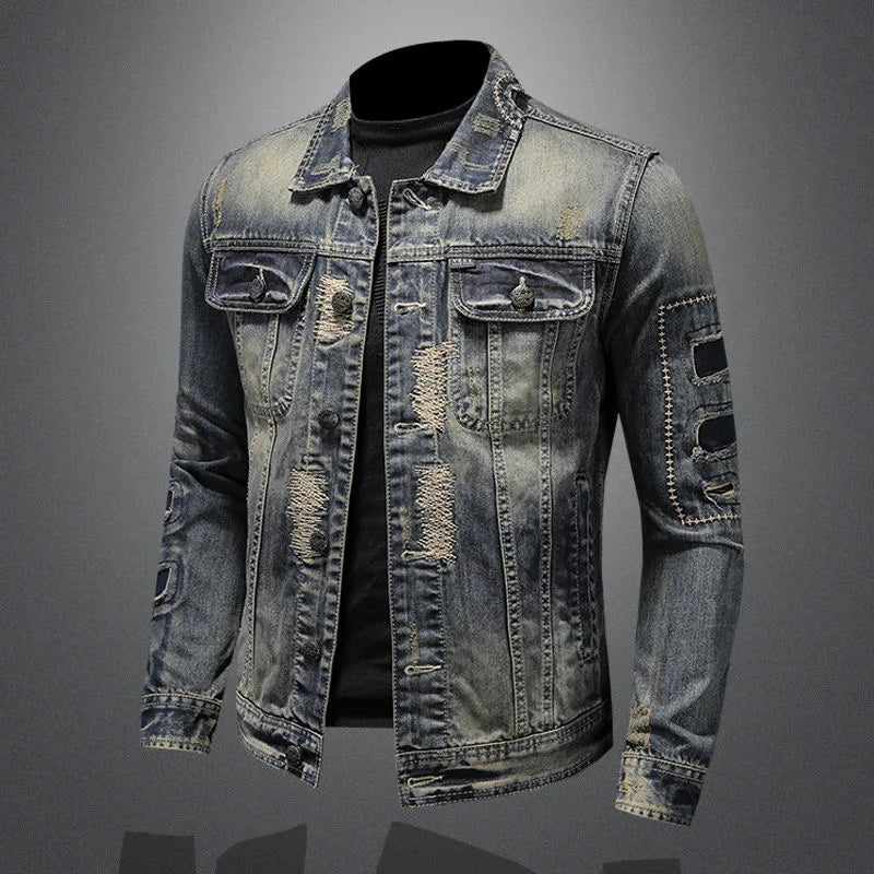 Heren Jack Vintage Look Wassing Effekt
