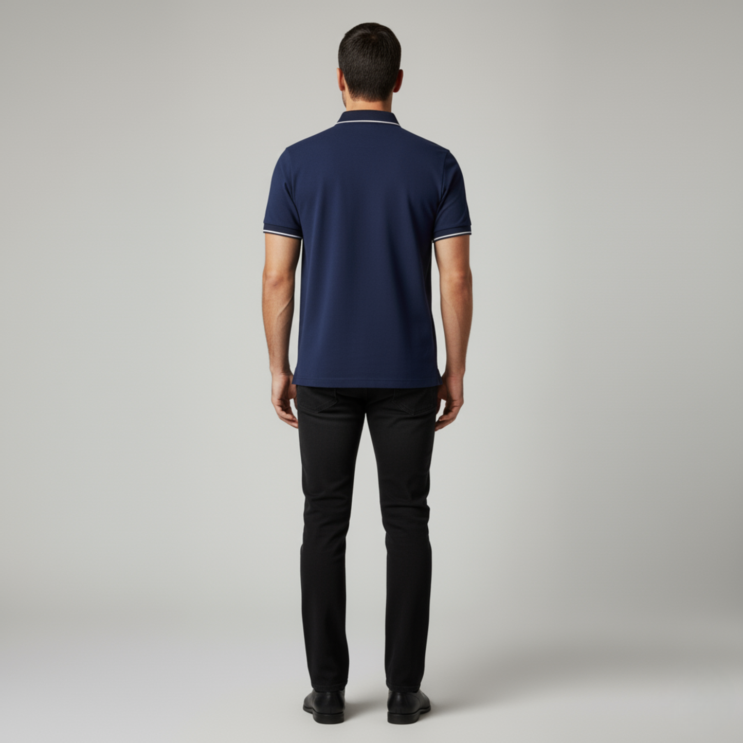 Giorgio | Polo Elegante da Uomo – Ultra Aderente, Comfort Superiore & Stile Moderno 9
