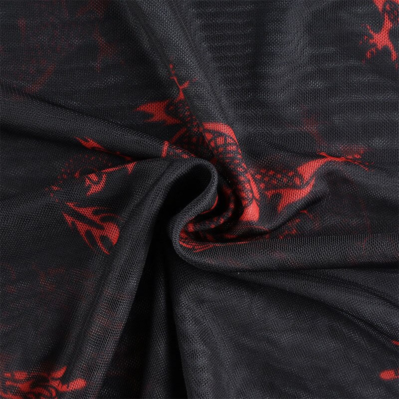 Mesh Dragon Tasje voor een Avondje Uit
