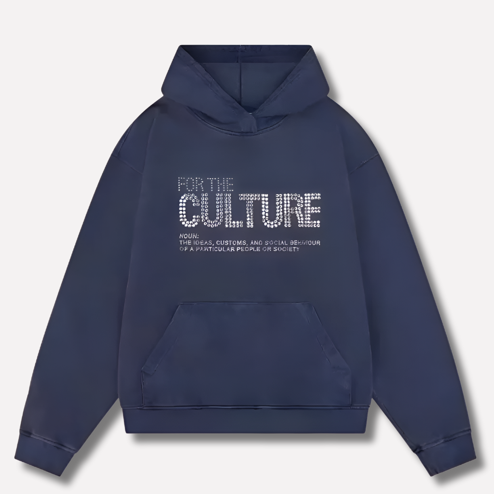 Statement Hoodie “For The Culture” – Streetwear Stijl