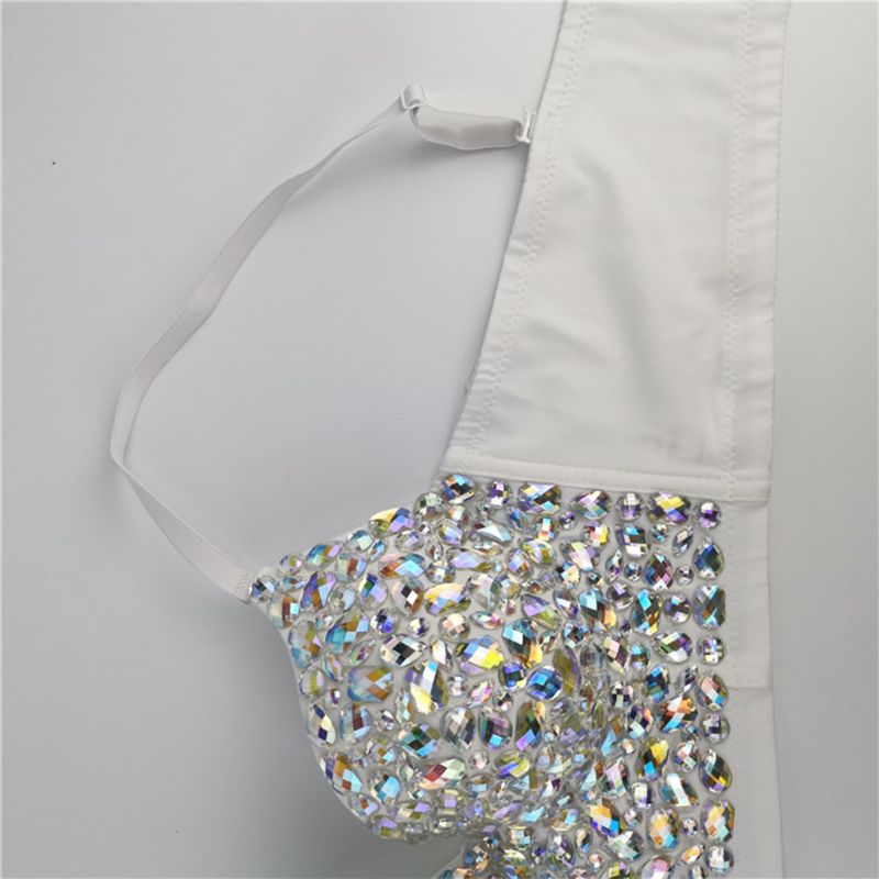 Festival Top met Glitter | Faye Diamond Strik