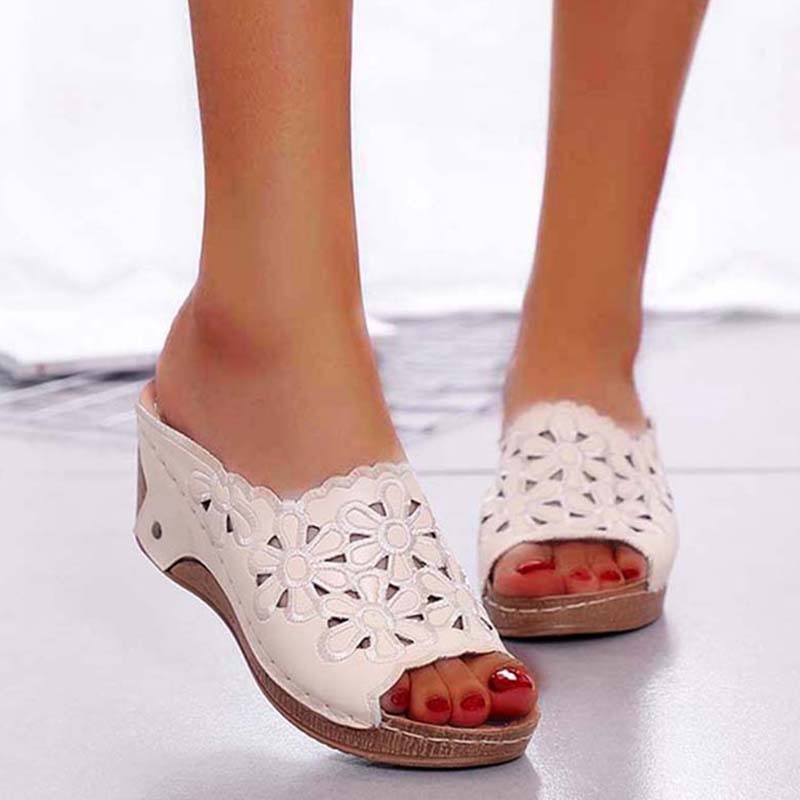 Orthopedische retro sleehakken voor dames