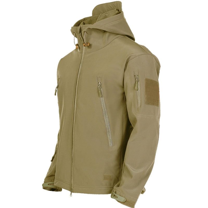 Waterdichte Heren Outdoor Jas – Winddicht & Functioneel met Antidiefstaltassen