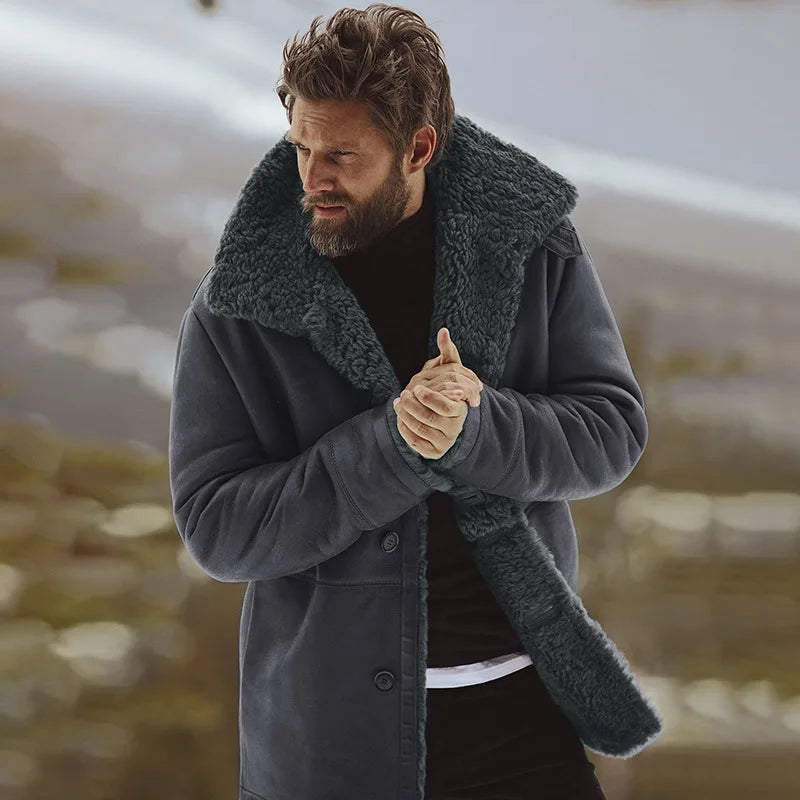 Dikke Winterjas voor Mannen Warm en Waterdicht