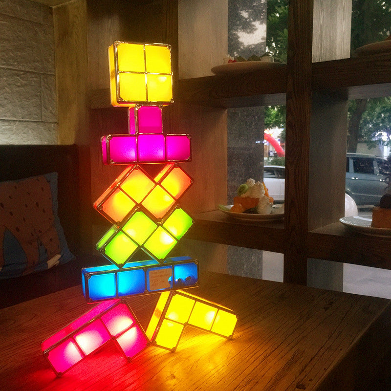 Modulaire LED Lamp LumiBlocks Tetris Stijl