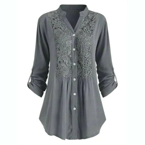 Vrouwelijke Blouse Trendy Haven Stijl Mode