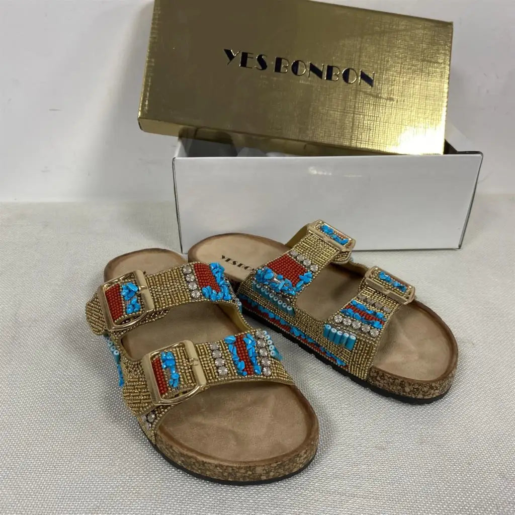 Retro Sandalen dames klassiek comfortabel