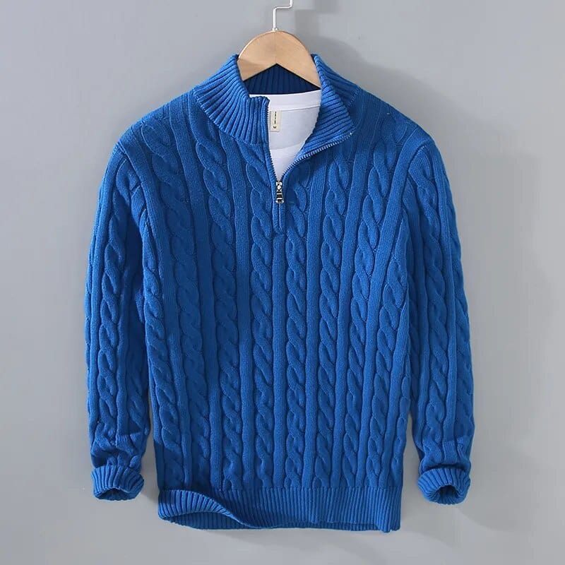 Heren Trui van Katoen – Casual & Modern voor Lente en Herfst