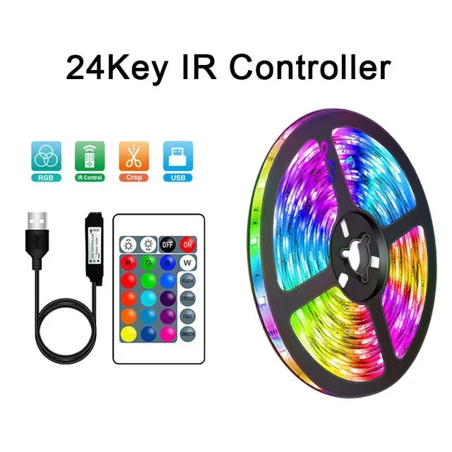 LED Strip RGB Kleurverandering TV Achtergrondverlichting Kit