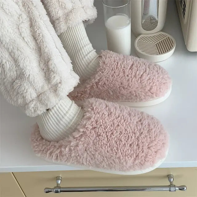 Pluche Pantoffels Teddy Warm en Zacht