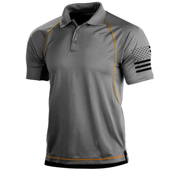 Jasper | Ademend Polo -shirt op maat gemaakt met sportieve mouwen