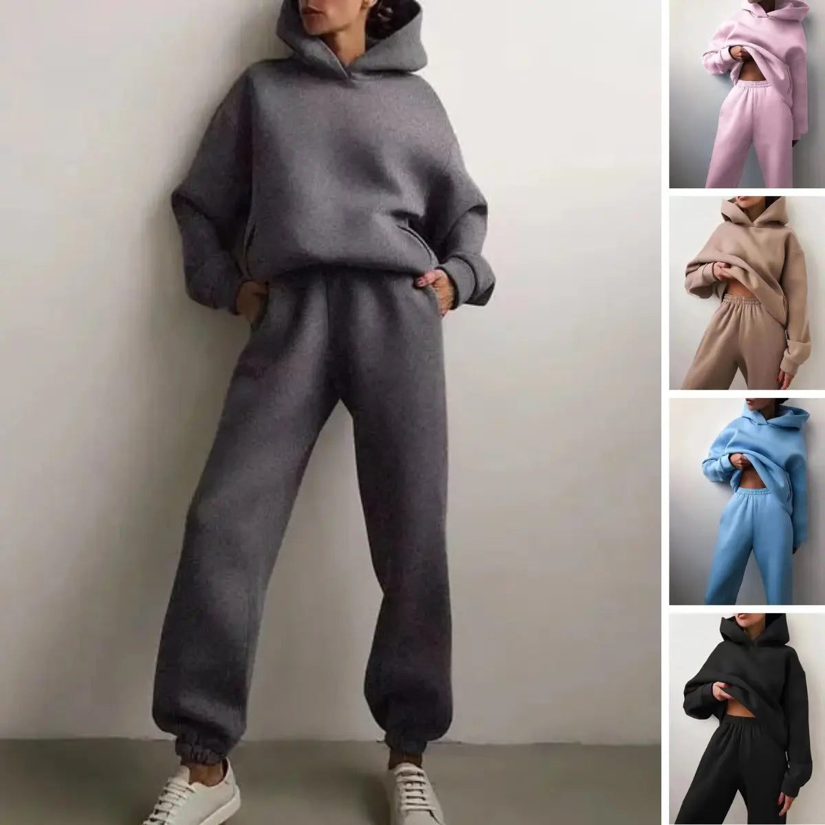 Dames Hoodie en Joggingbroek Set Comfortabel Sportief
