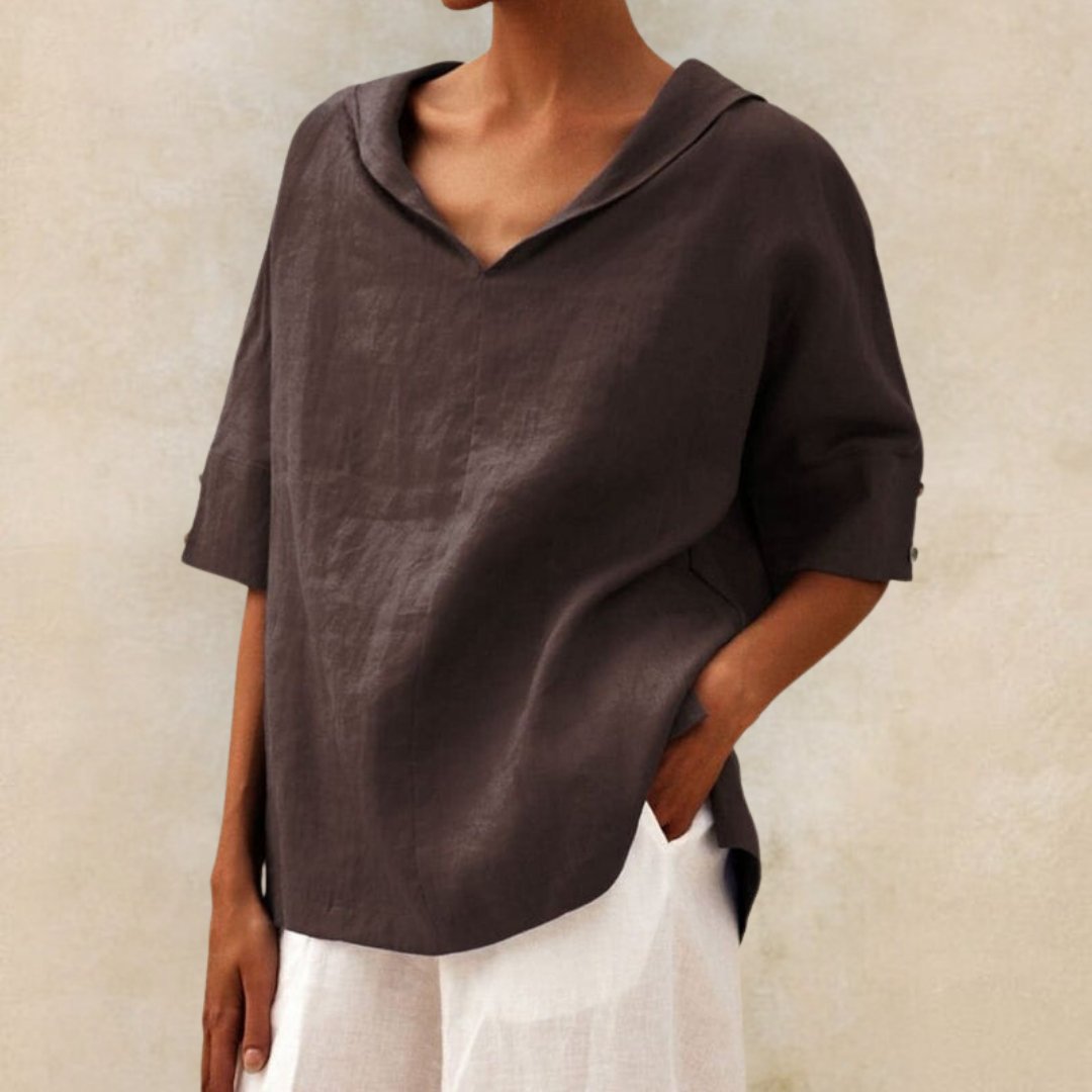 Julia | Camicia estiva traspirante in lino