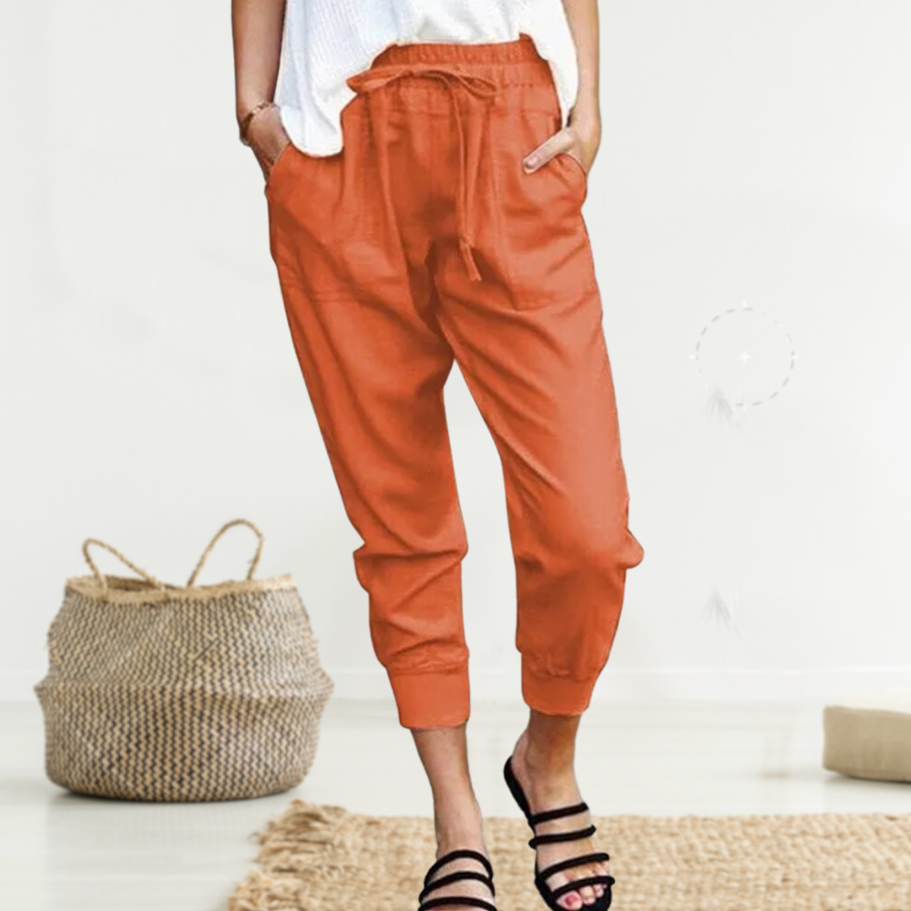 Comfortabele Mode Broek Jacinda Trendy Stijl