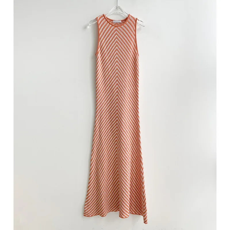 QuirkyLiefde Gestreepte Jurk