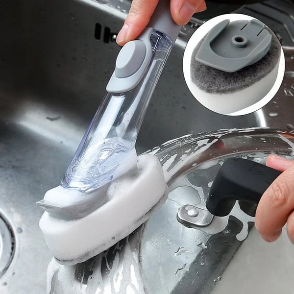 Afwasborstel met Zeepdispenser Keukenborstel met Dispenser