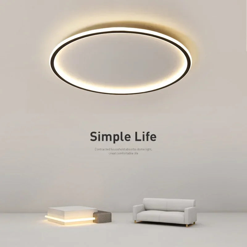 Ronde Plafondlamp Noordse Stijl NordicGlow