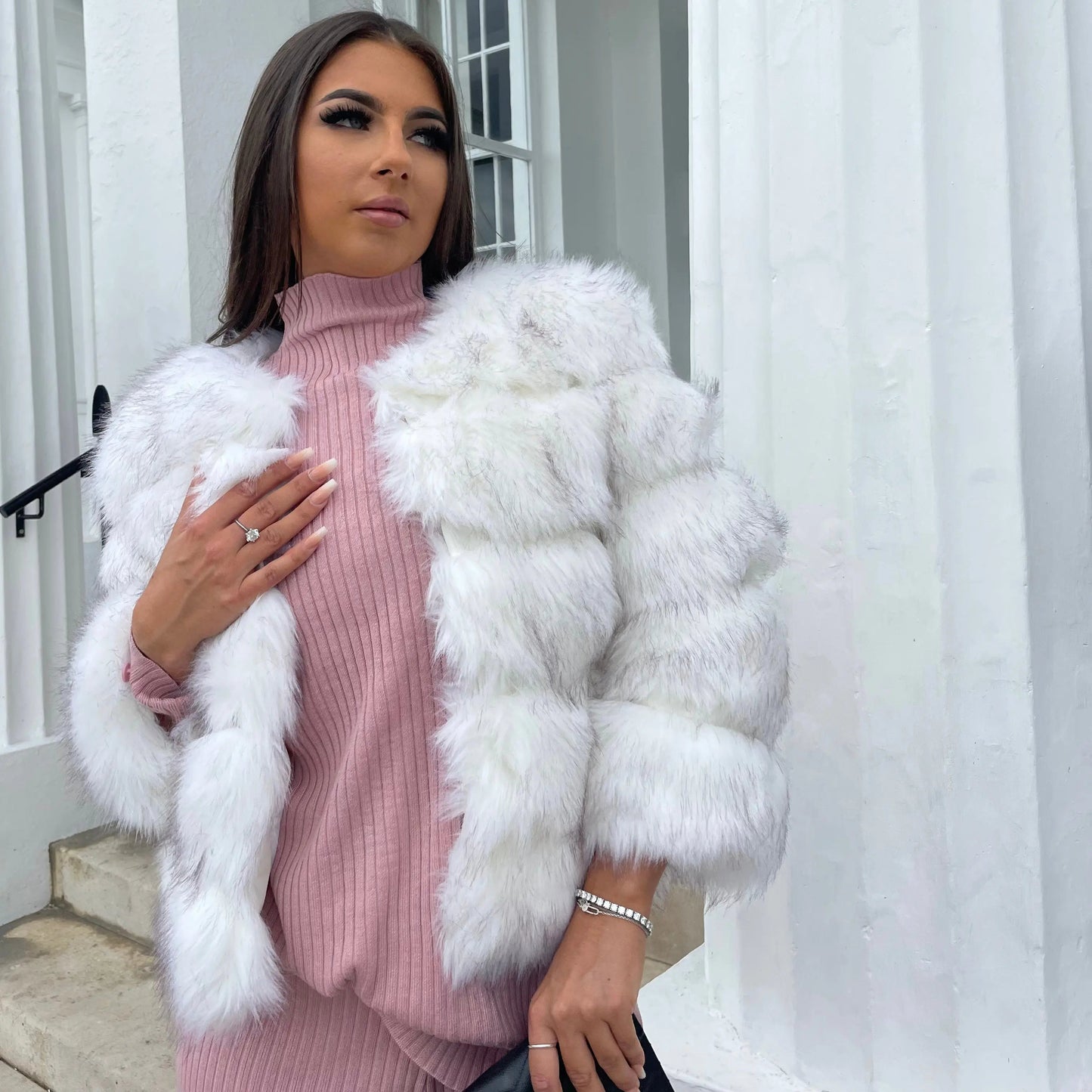 Dames Winterjas Lichtgewicht Gevoerd Elegant Model