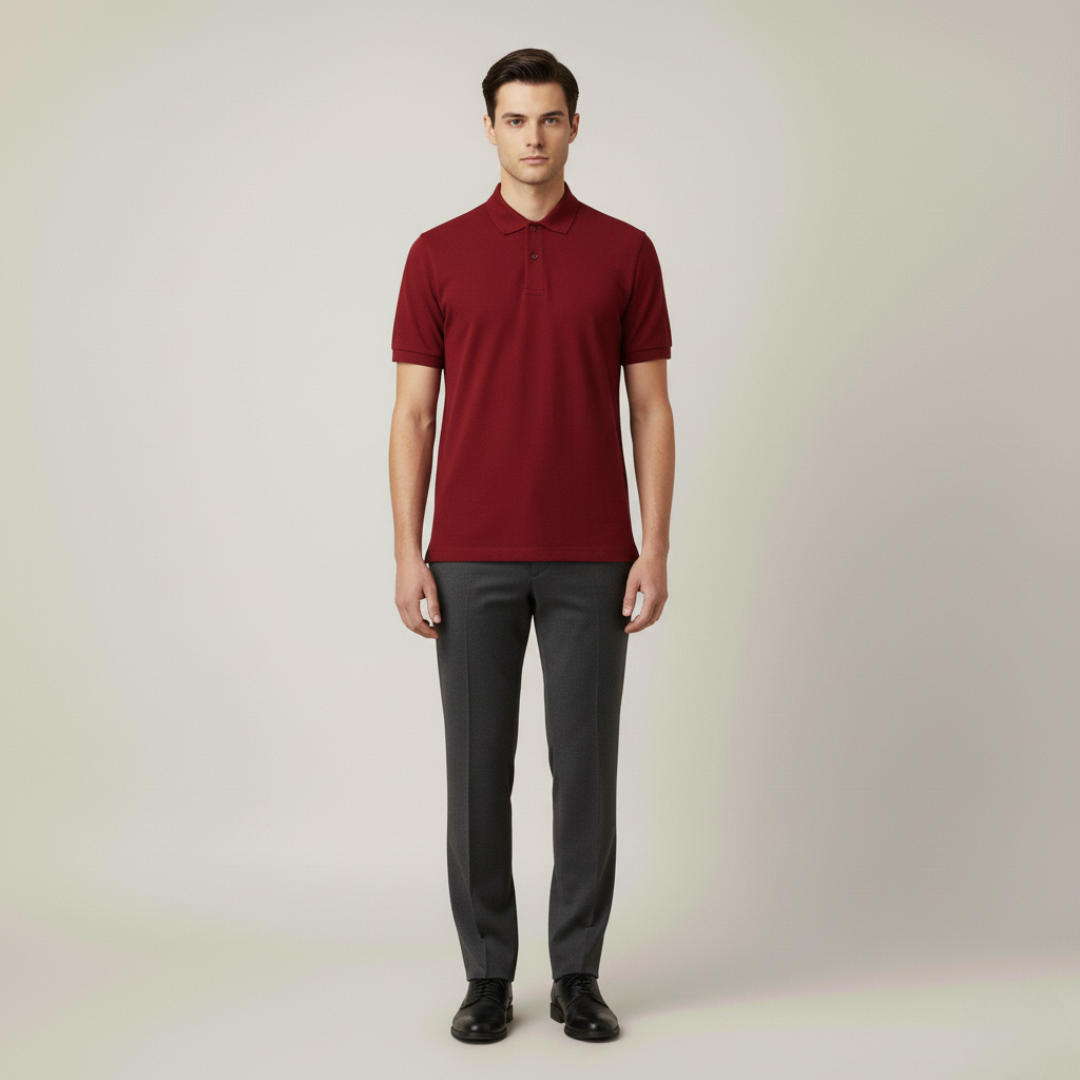 Liam | Polo da Uomo – Elegante, Comfort & Versatile Manica Lunga 9