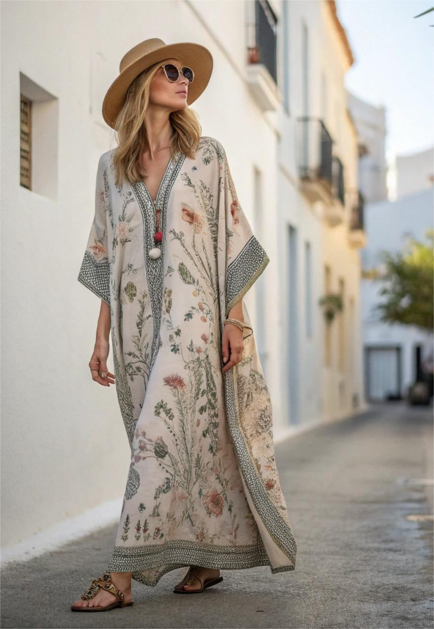 Lieke | Kaftanjurk in elegante en bohemienstijl 4