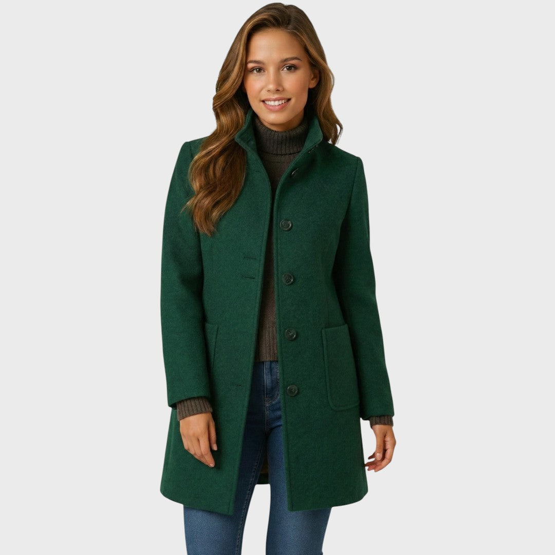 Livia | Elegante Lange Dames Jas voor de Winter 8
