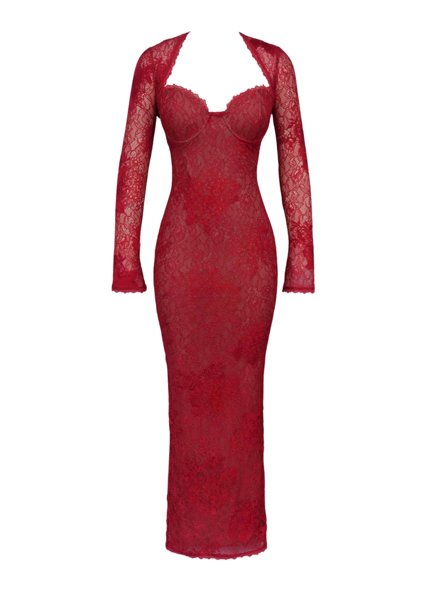 Luna | Elegante Zwarte Lange Jurk voor Dames 9