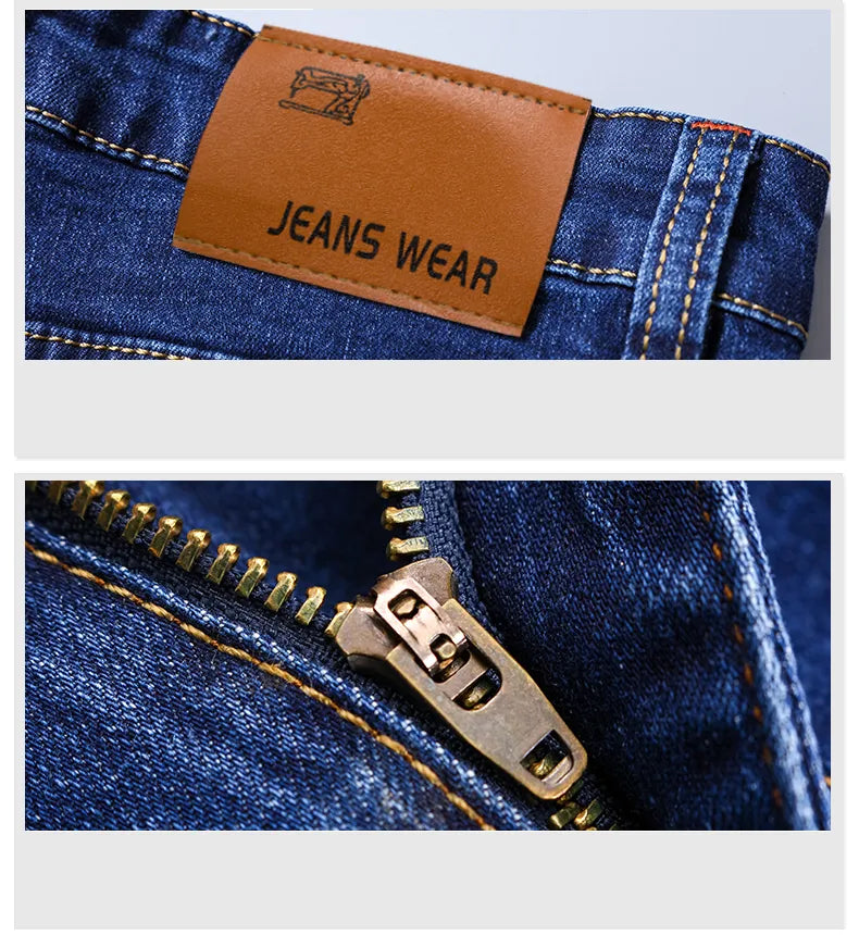 Rechte Jeans Dames Comfortabel Elastisch