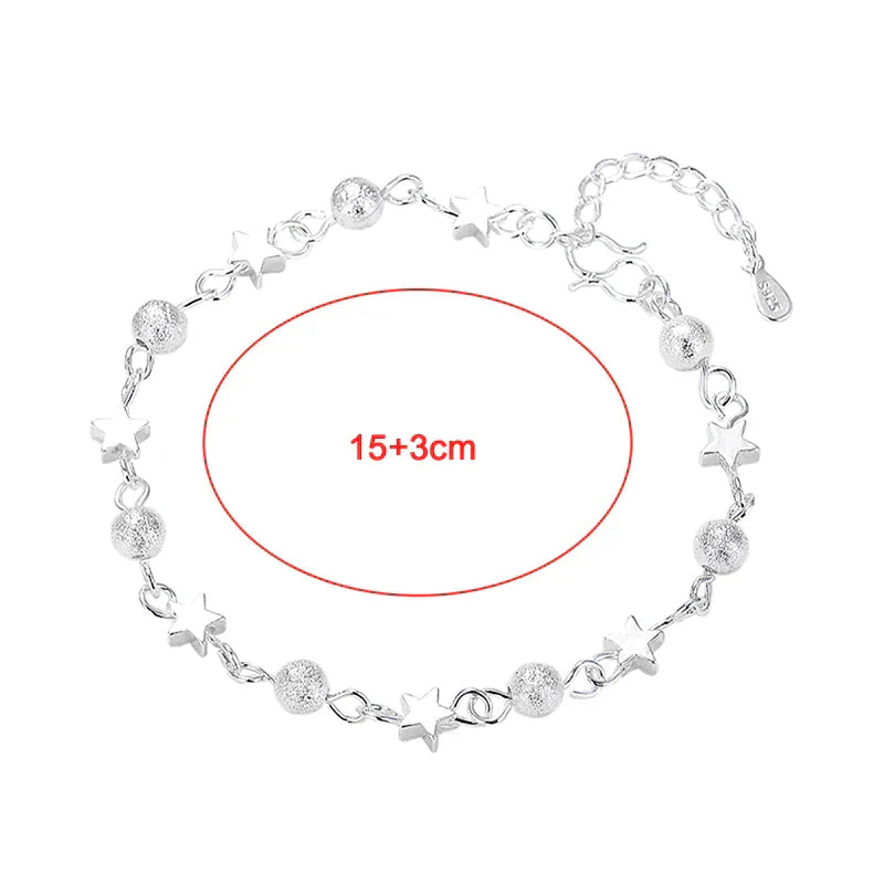 Sterren Armband Zilveren Ster Motief