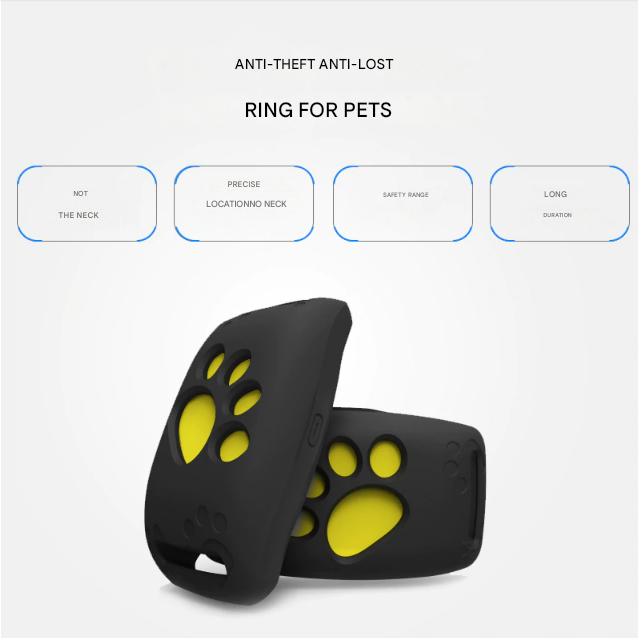 GPS Halsband voor Katten en Honden - Waterdicht en Draadloos