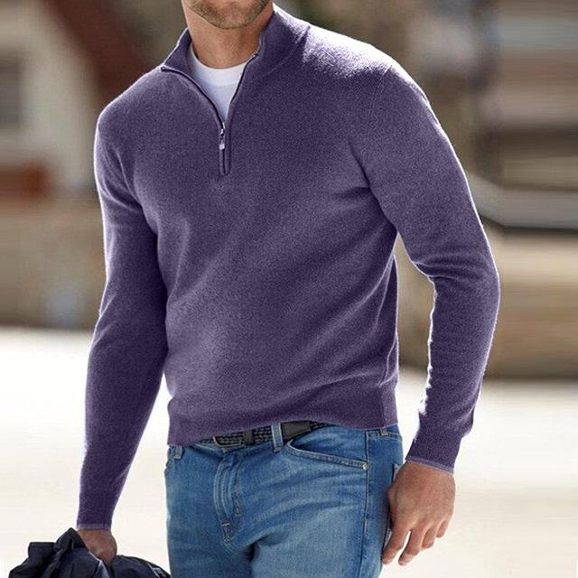 Herenpullover V-hals Tijdloos en Stijlvol