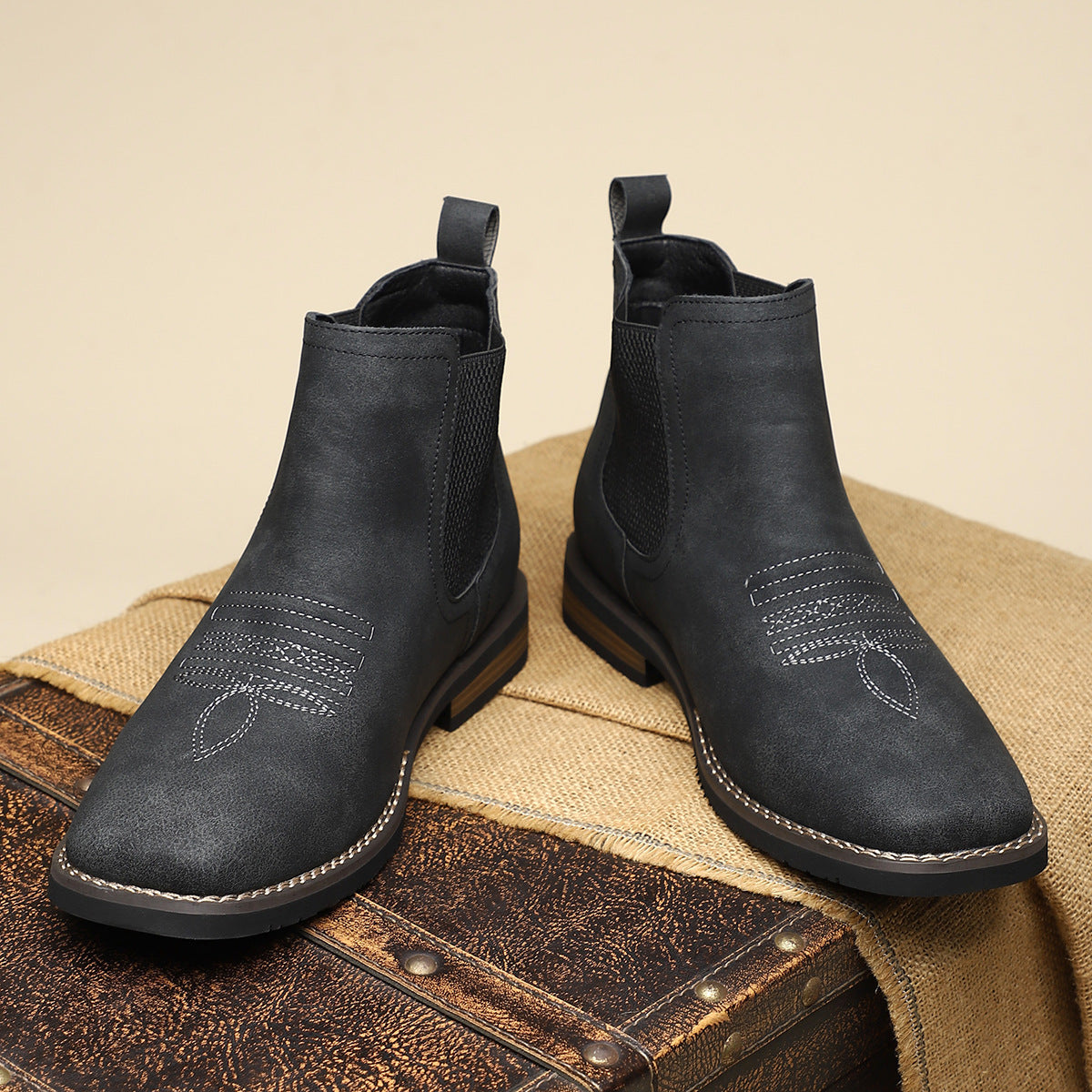 Martin | Robuuste en elegante leren boots 9