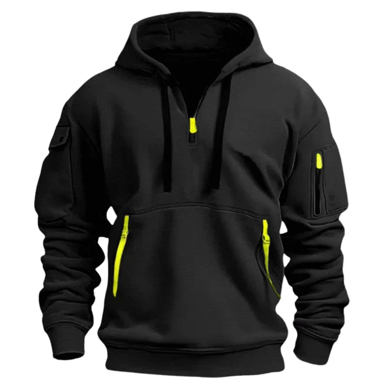 Maverick | Casual Felpa Uomo con Cappuccio Trendy e Comoda 3