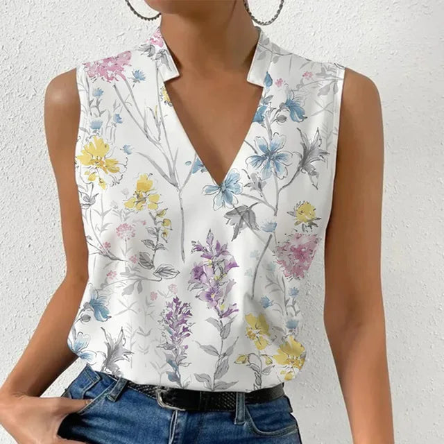 Melanie | Blusa estiva casual, vivace e leggera