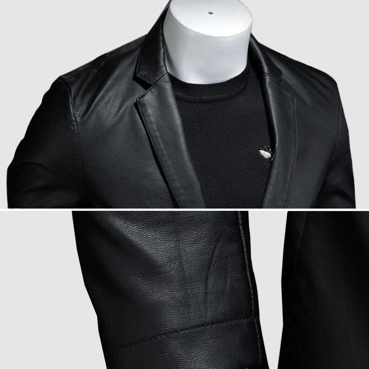 Leren Jack Elegant Heren Jas