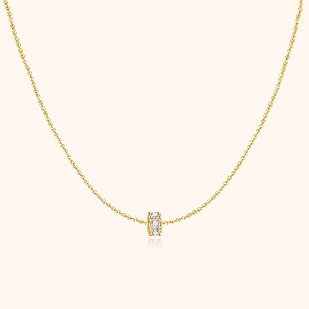 Ketting Cirkelvormig Goudkleurig Elegant