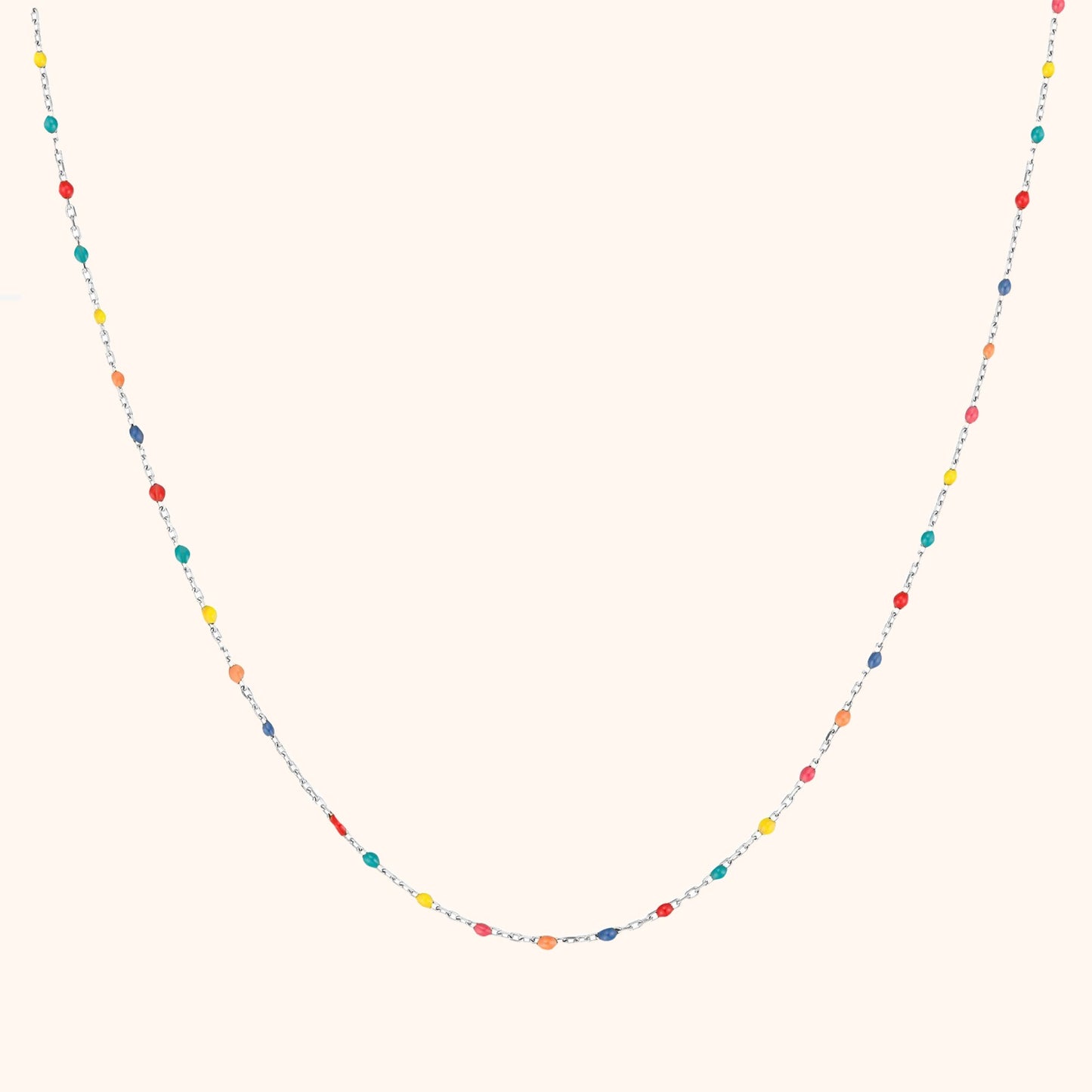 Regenboogketting Iris Kleurrijk Sieraad