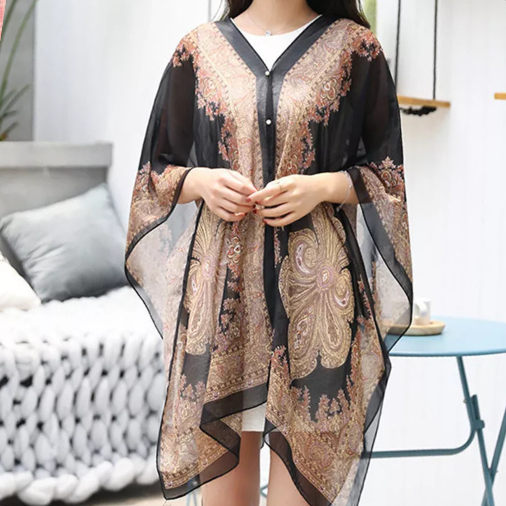 Dames Poncho Sjaal Waterdicht Voor Buiten