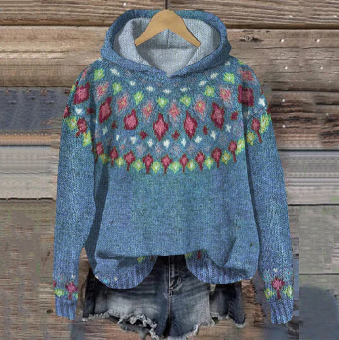 Dames Sweatshirt met Capuchon 3D Print