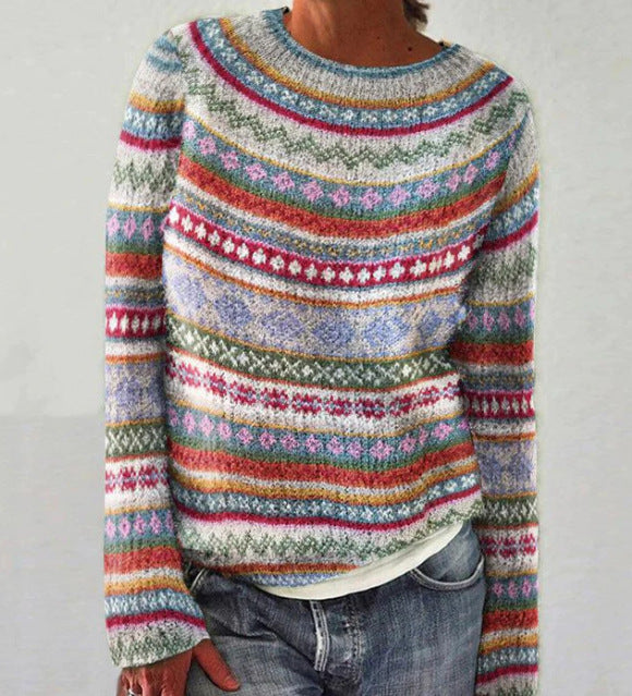 Zachte Casual Damestrui met Trendy Pasvorm – Perfect voor Herfst & Winter