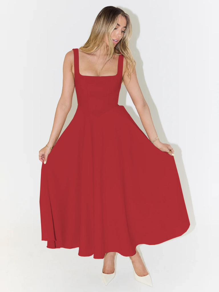 Scarlett Grace - Elegante Off-Shoulder Jurk voor Dames