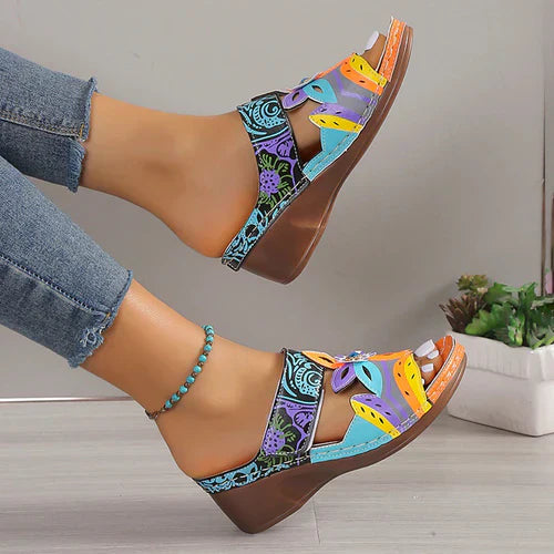 Zomersandalen voor Vrouwen Kleurrijk en Comfortabel