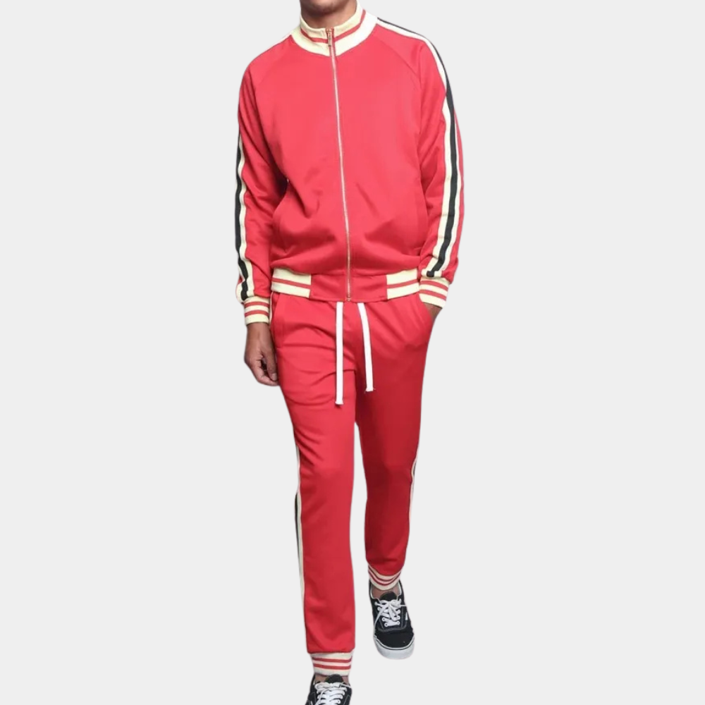 Heren Tracksuit Sportief Comfortabel Soft Santino